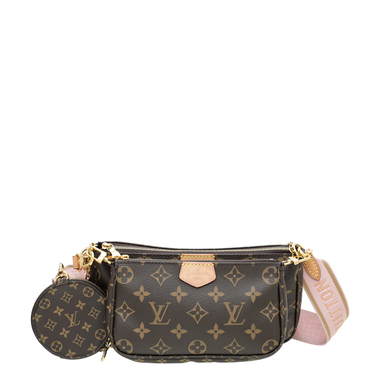 Louis Vuitton Brown Monogram Multi Pochette Accessoires-Louis Vuitton-THE CLOSET