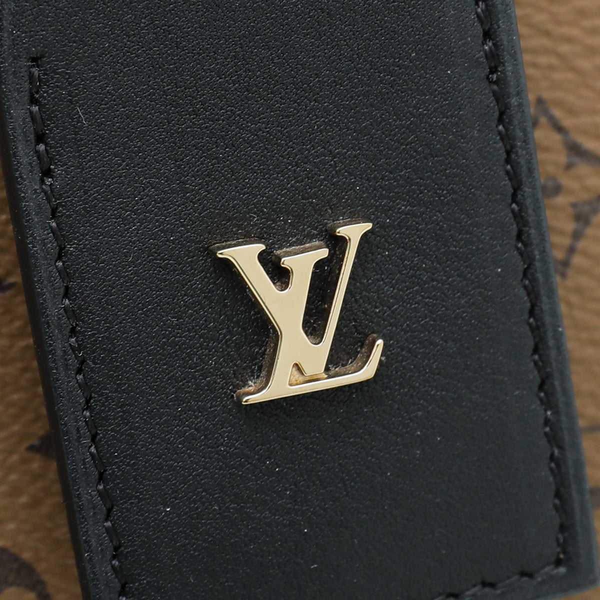 Loui Vuitton Monogram Black Petite Boite Chapeau Bag
