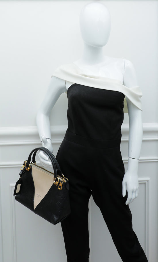 Louis Vuitton Very Good Empreinte V Tote Bb Rare Black Crossbody