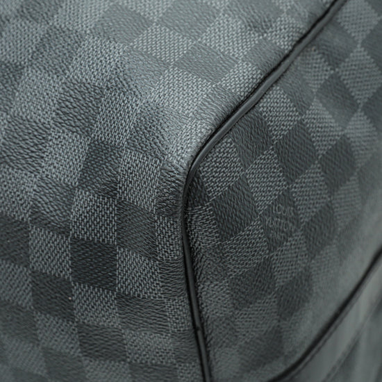 Louis Vuitton Graphite Keepall Bandouliere 55 Bag