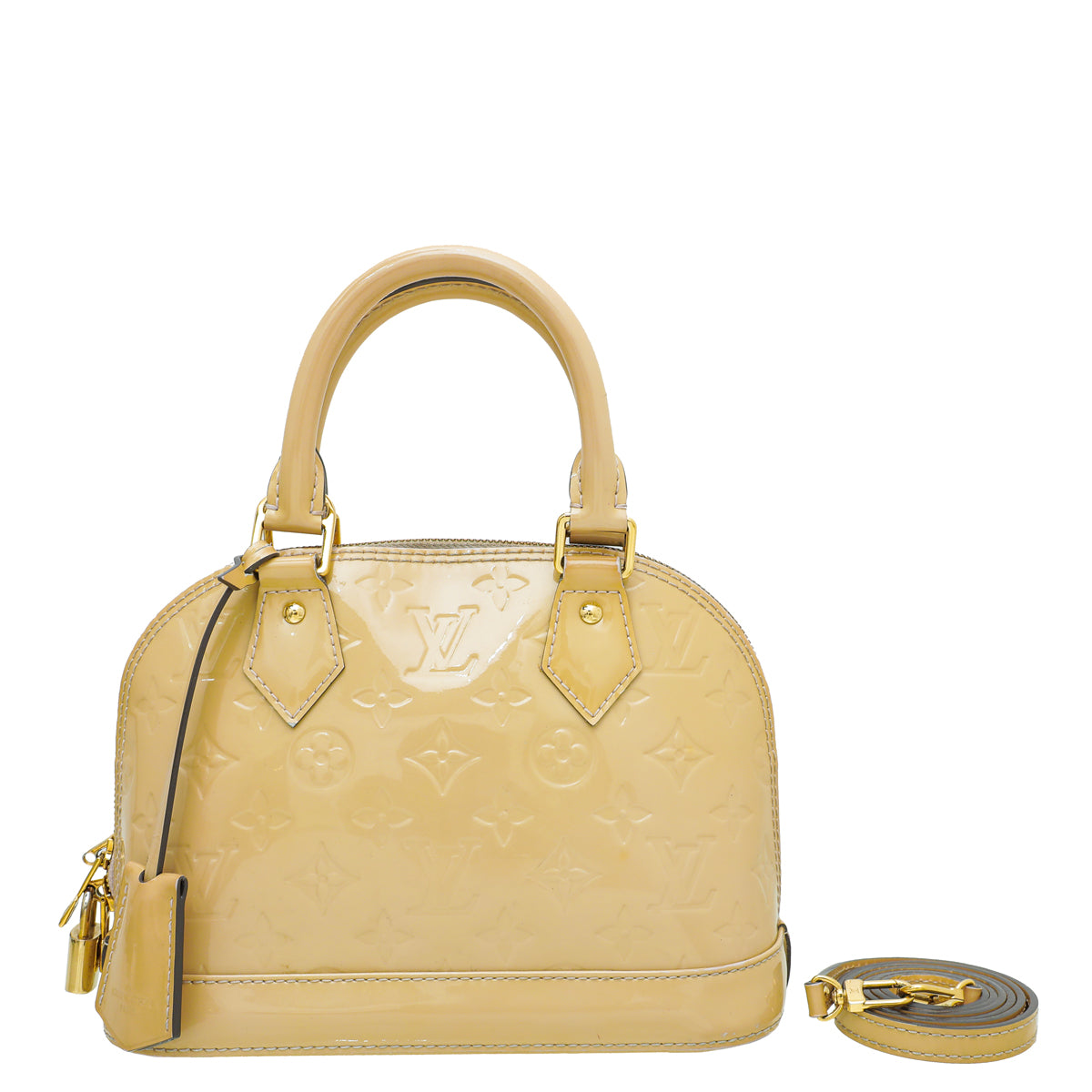 Louis Vuitton Dune Monogram Vernis Alma BB Bag-Louis Vuitton-THE CLOSET