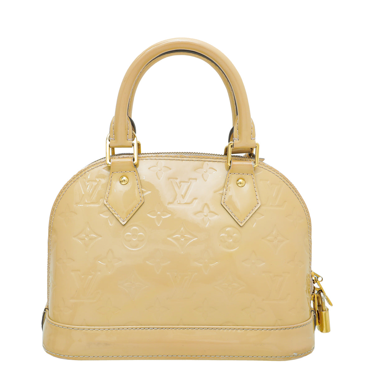 Louis Vuitton Dune Monogram Vernis Alma BB Bag-Louis Vuitton-THE CLOSET