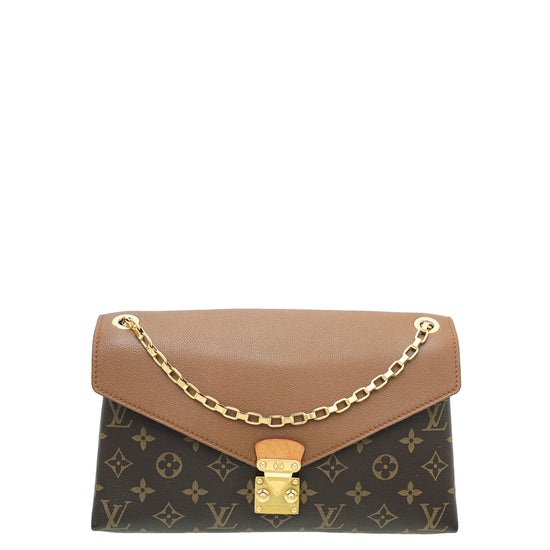 Louis Vuitton Brown Pallas Chain Bag – The Closet