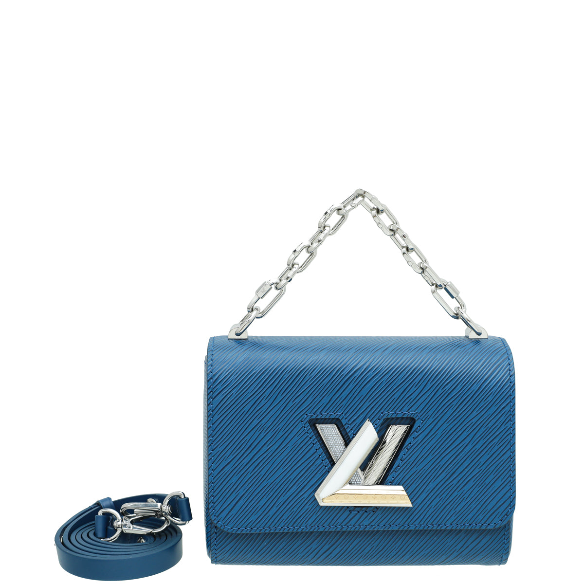 Louis Vuitton Toledo Blue Twist PM Strass Enamel Bag-Louis Vuitton-THE CLOSET