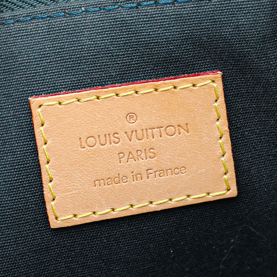 Louis Vuitton Bellevue Blue Nuit Monogram Vernis Gm Bag Tote