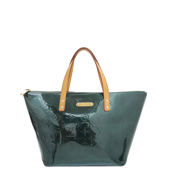 Louis Vuitton, Bags, Authentic Louis Vuitton Vernis Bellevue Gm Blue Nuit  Mint Condition