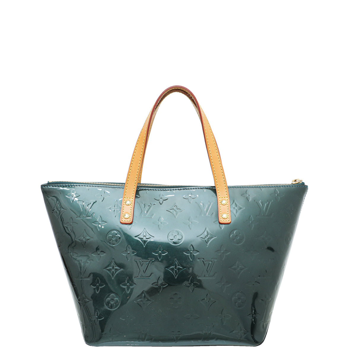 Louis Vuitton Bleu Nuit Monogram Vernis Bellevue PM Bag-Louis Vuitton-THE CLOSET