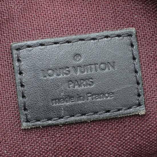 Louis Vuitton Monogram Macassar Bass GM Messenger Bag w/ ZK Initials