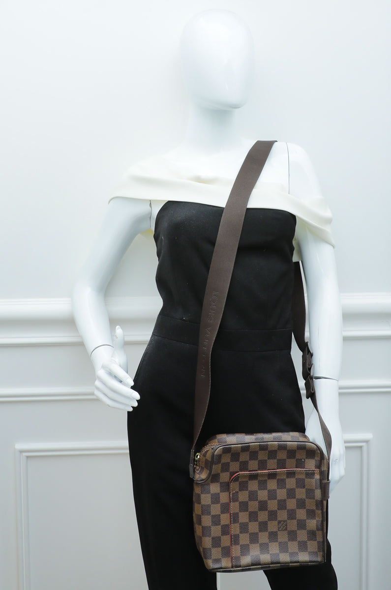 Louis Vuitton Damier Ebene Olav GM Messenger Handbag, Louis Vuitton  Handbags