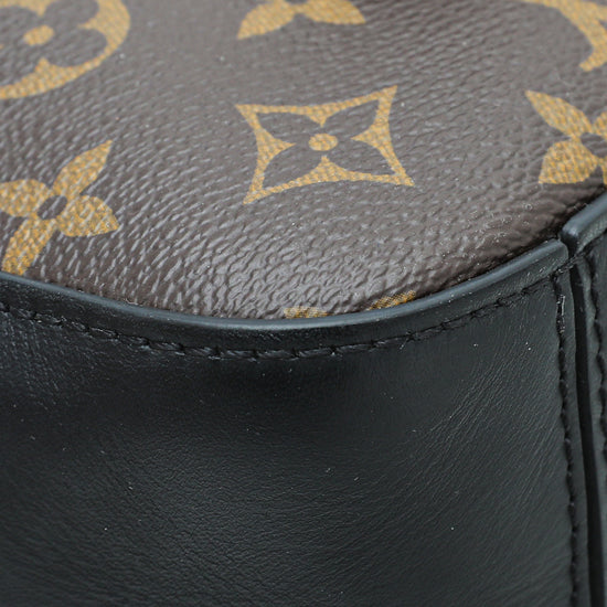 Louis Vuitton Monogram Black Saintonge Bag