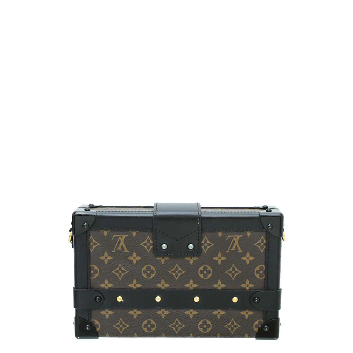 Louis Vuitton Monogram Black Petite Malle Bag-Louis Vuitton-THE CLOSET