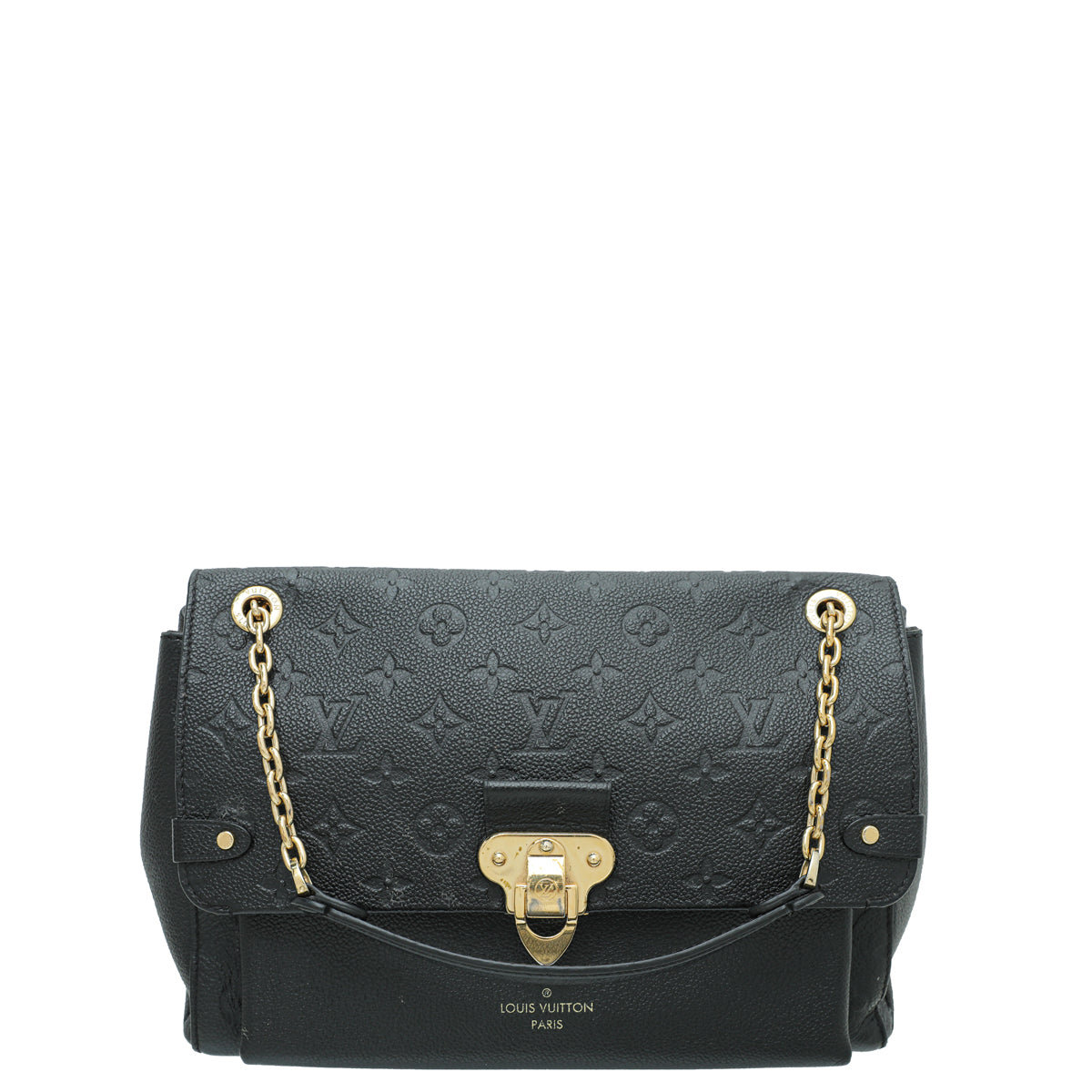Louis Vuitton Black Monogram Empreinte Vavin MM Bag-Louis Vuitton-THE CLOSET
