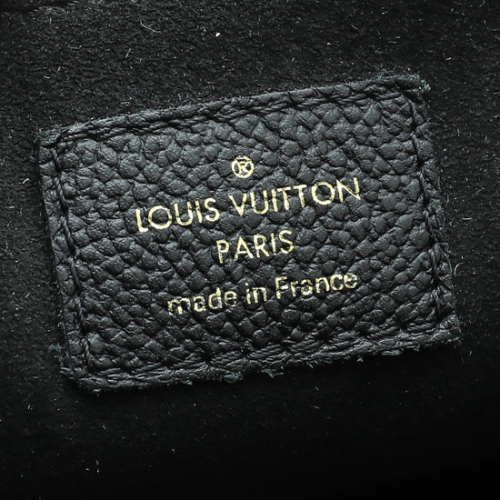 Louis Vuitton Black Monogram Empreinte Vavin MM Bag