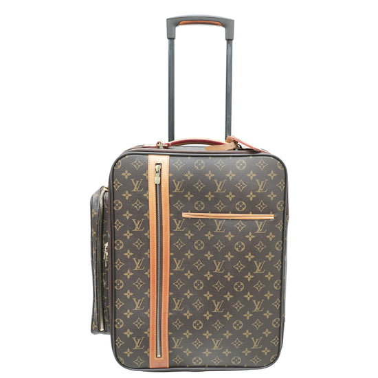 Louis Vuitton Brown Monogram Bosphore 50 Trolley Bag