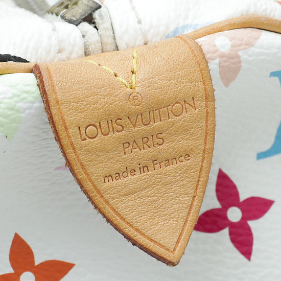 Louis Vuitton White Monogram Speedy Bag