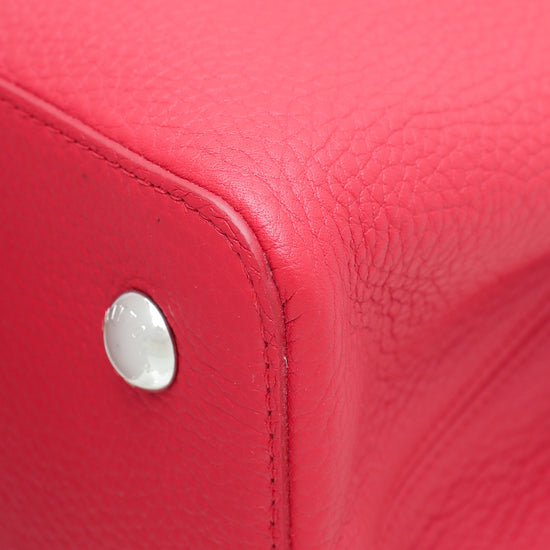 Louis Vuitton Scarlet Capucines GM Python Handle Bag – The Closet