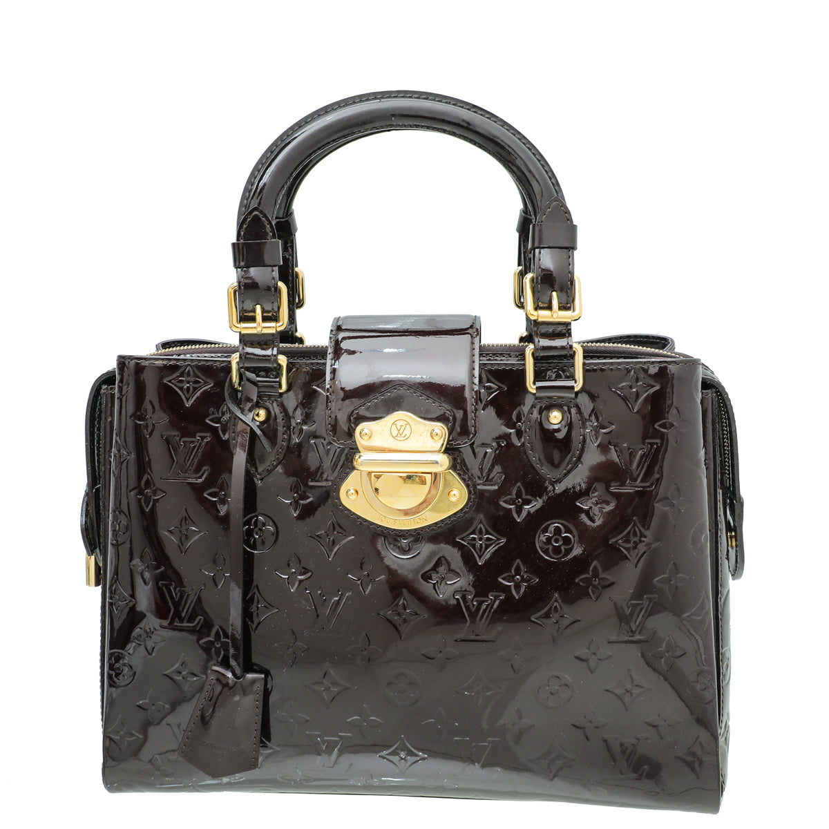 Louis Vuitton Amarante Monogram Vernis Melrose Avenue Bag-Louis Vuitton-THE CLOSET