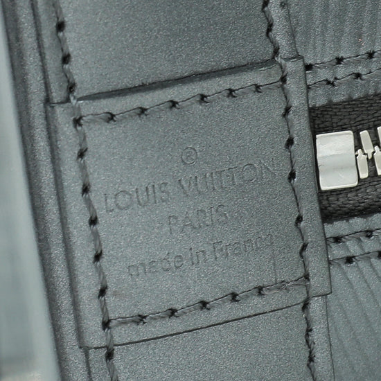 Louis Vuitton Anthracite Alma PM Bag