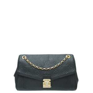 Louis Vuitton Black Monogram Monogram Empreinte Saint Germain Bag