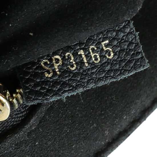 Louis Vuitton Black Monogram Empreinte Saint Germain PM Handbag