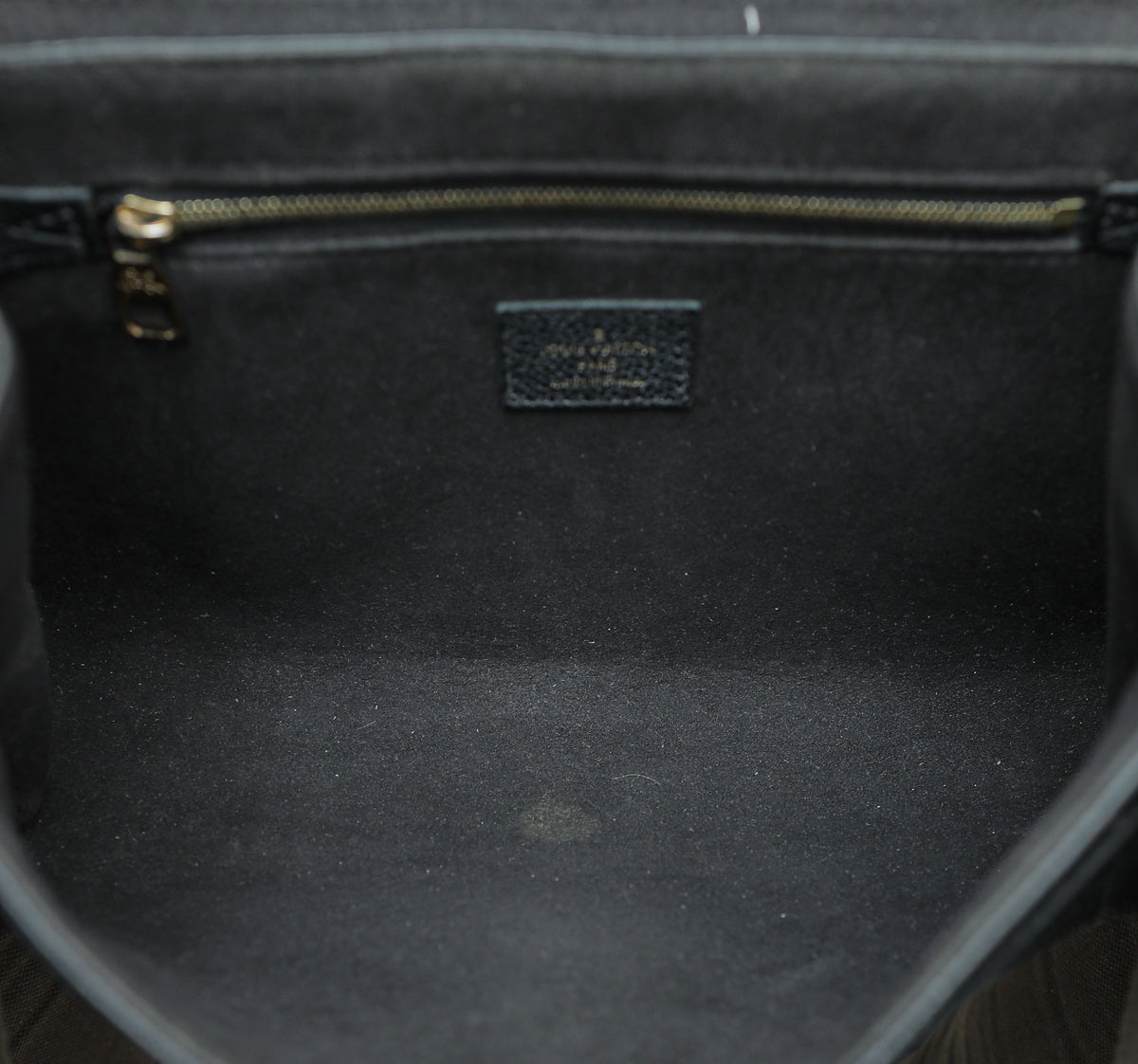 Louis Vuitton Black Monogram Empreinte saint Germain PM Bag