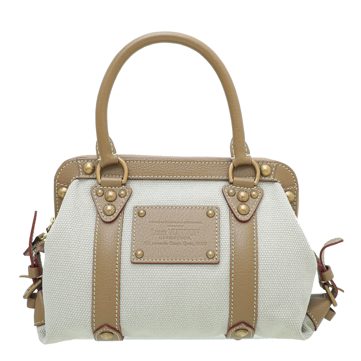 Louis Vuitton Brown Sac De Nuit Toile Trianon MM Bag-Louis Vuitton-THE CLOSET