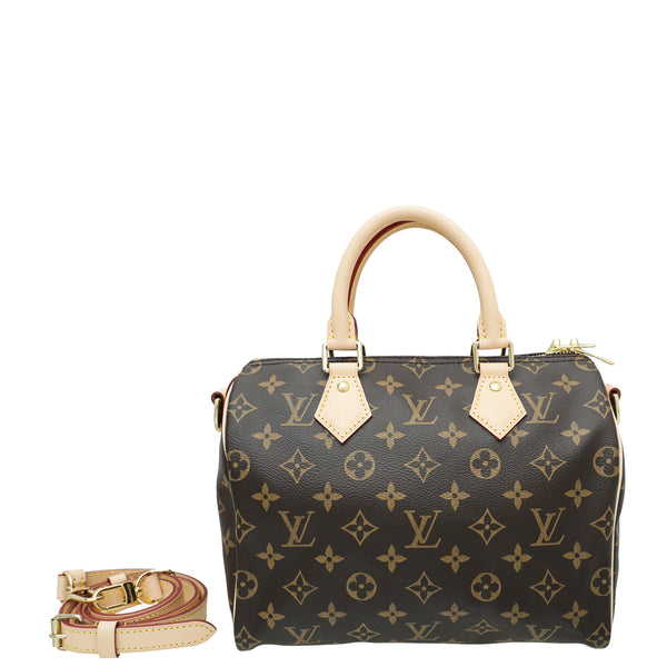 Louis Vuitton Monogram Speedy Bandoulière 25 Bag – THE CLOSET