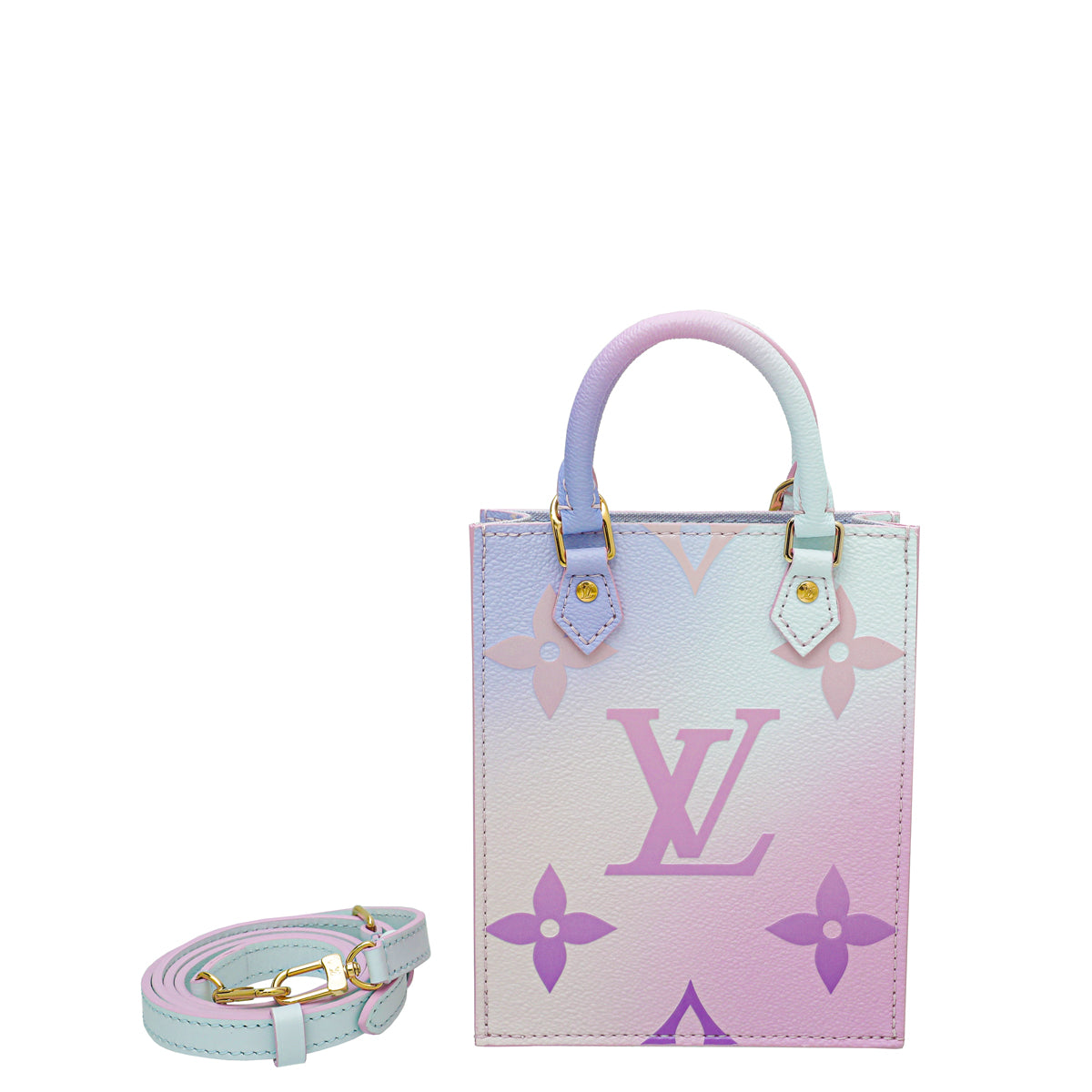 Louis Vuitton Sunrise Pastel Monogram Giant Spring In The City Petit Sac Plat-Louis Vuitton-THE CLOSET