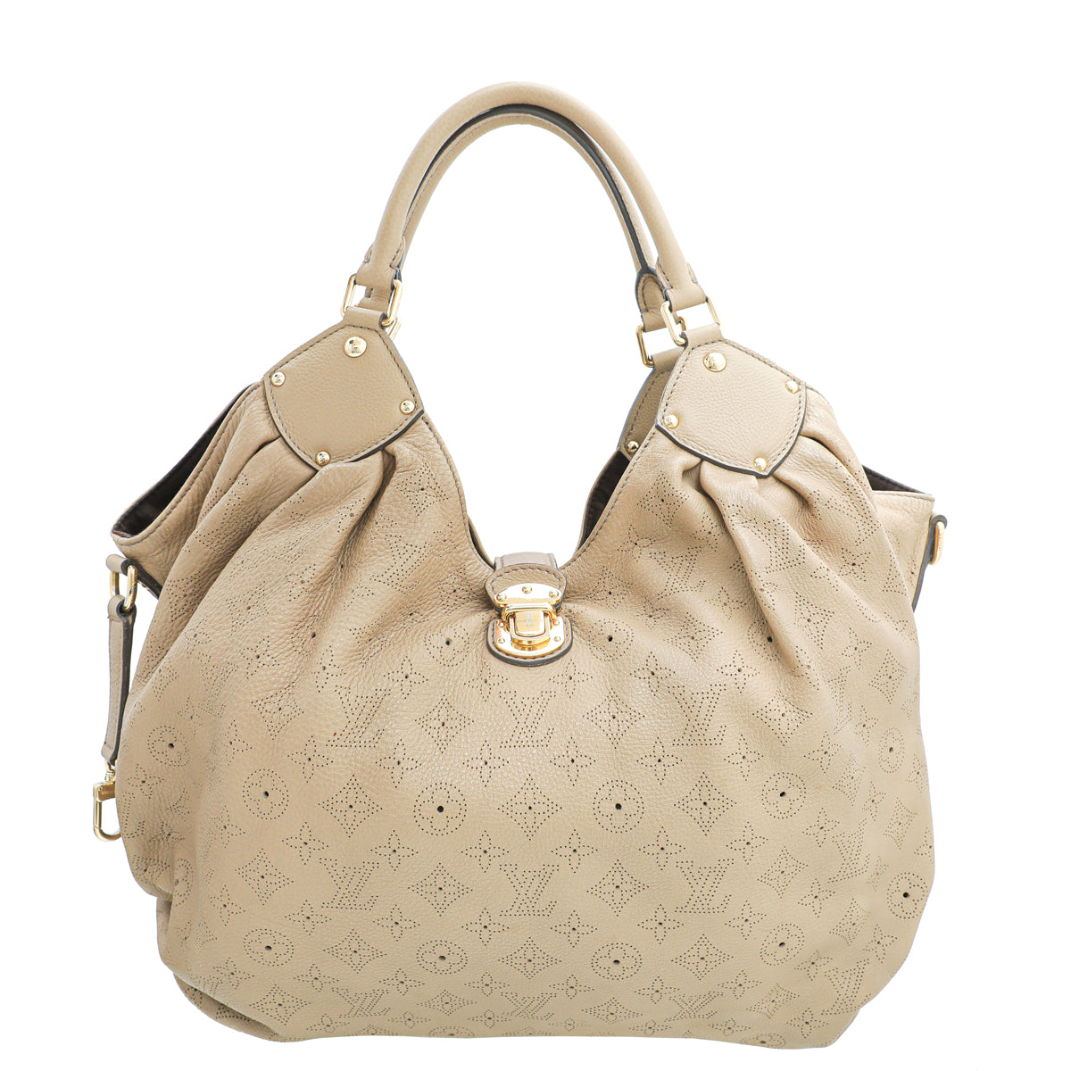 Louis Vuitton Mahina XL Leather Handbag 