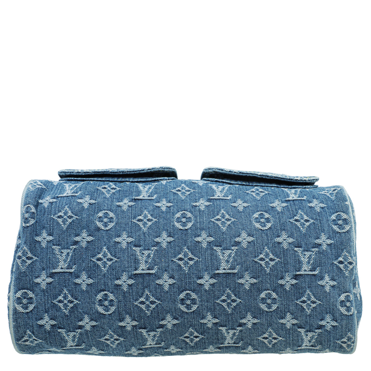 Louis Vuitton Blue Noir Monogram Canvas Speedy  PM Bag - Yoogi's  Closet