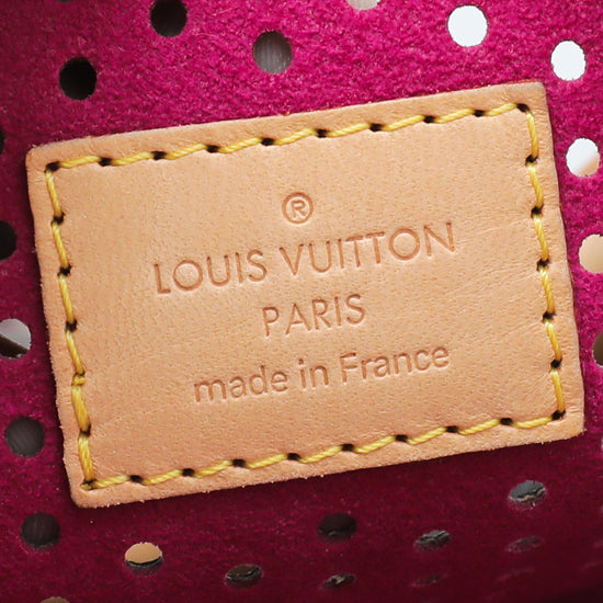 Louis Vuitton Monogram Perforated Speedy 30 - Brown Handle Bags