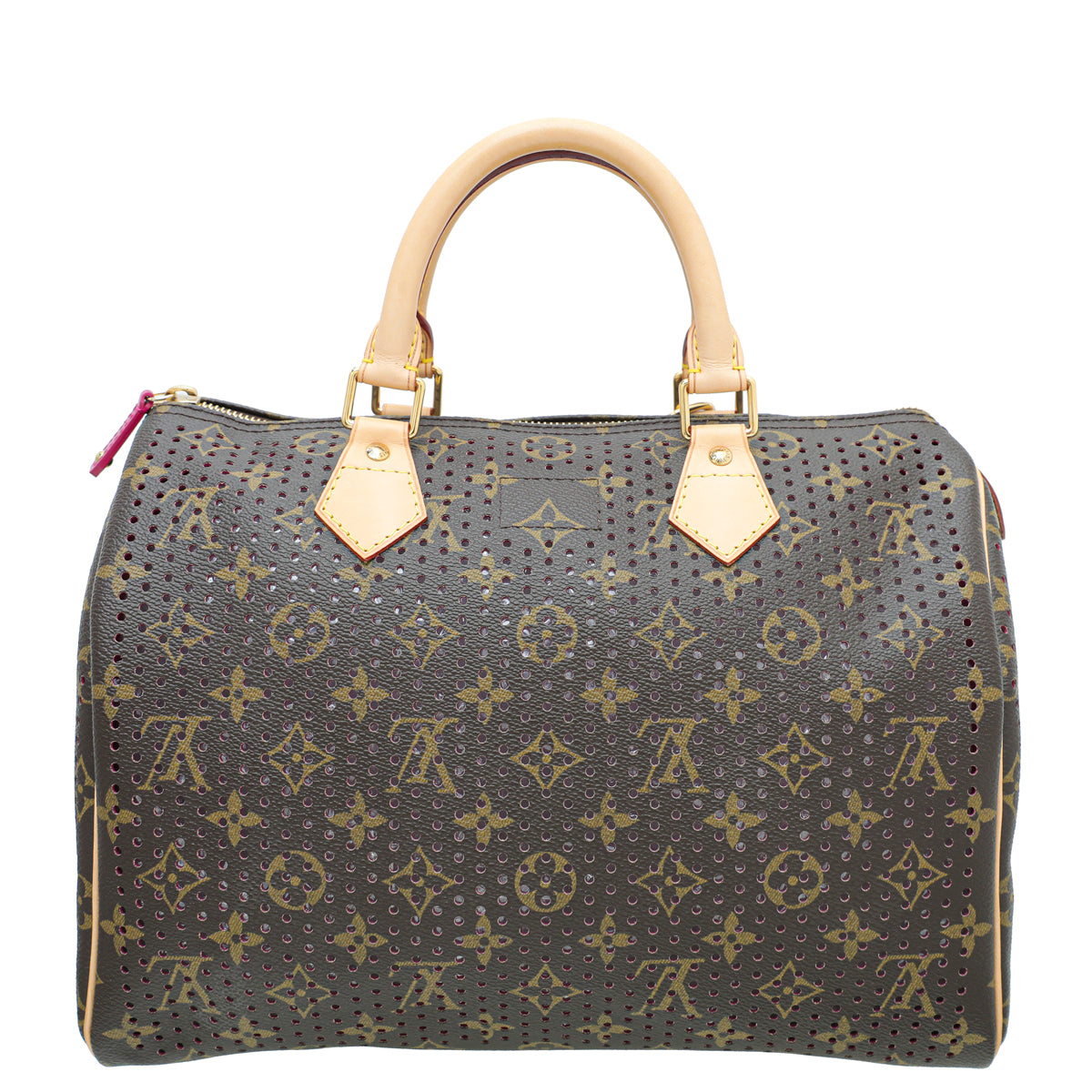 Louis Vuitton Bicolor Perforated Speedy 30 Bag