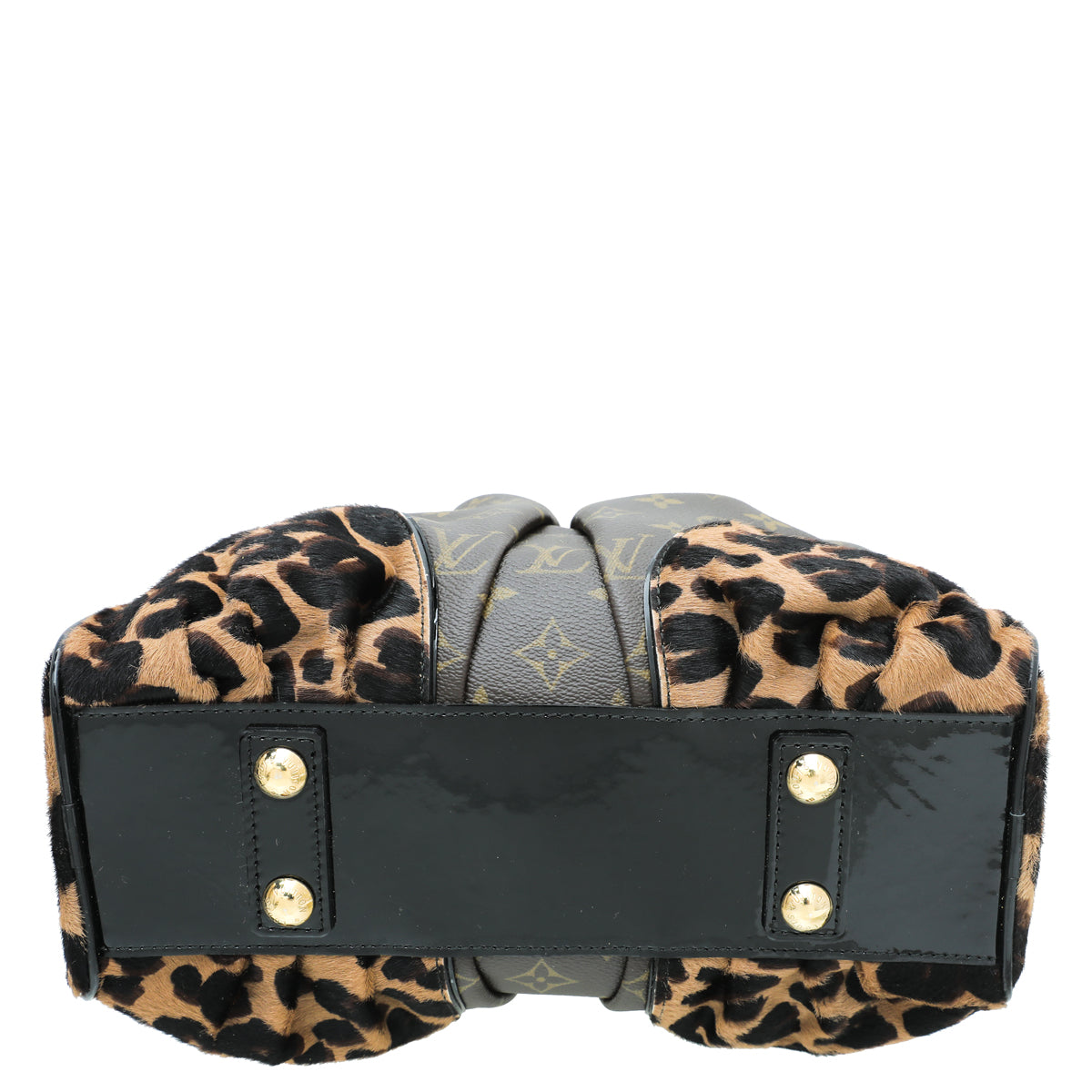 Louis Vuitton Bicolor Monogram Leopard Adele Bag