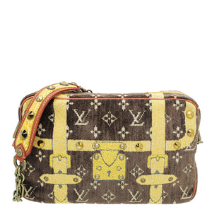 Louis Vuitton Bicolor Alligator Monogram Trompe L'oeil Trocadero Bag