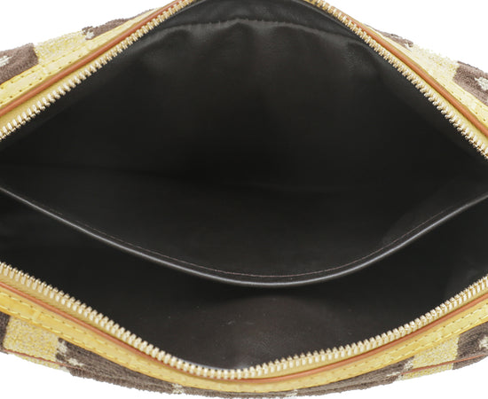 Louis Vuitton Trompe l'oeil Trocadero Shoulder Bag Brown/Yellow M92711 -  e49454g