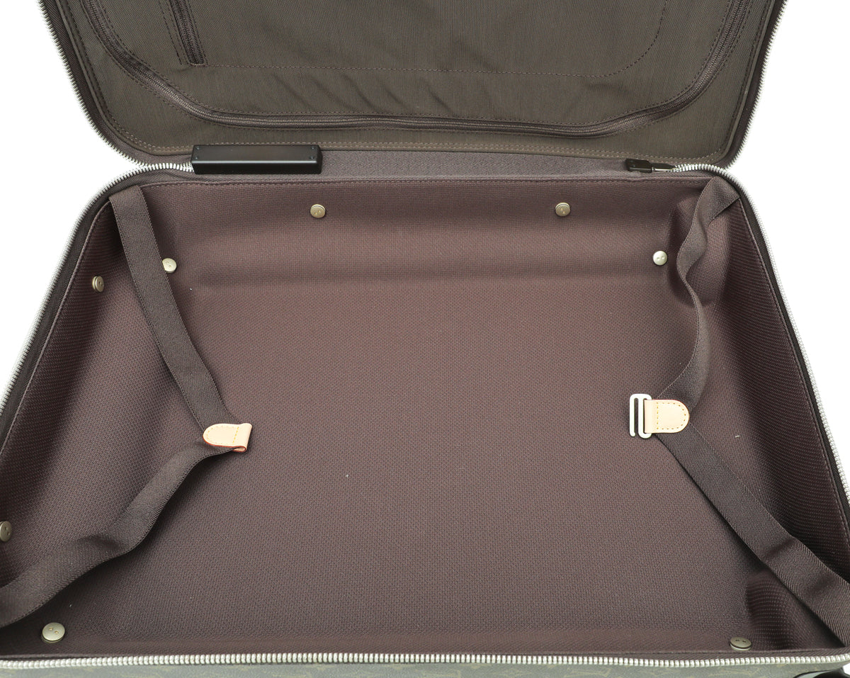 Horizon 55 cloth travel bag Louis Vuitton Brown in Cloth - 38710057