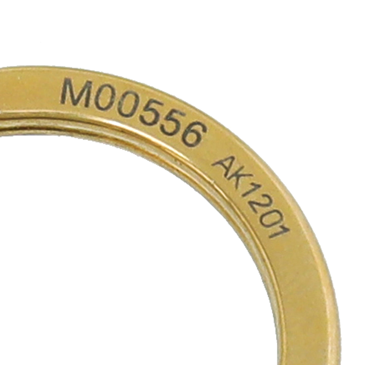 Japanese Brass Flat Split Key Ring