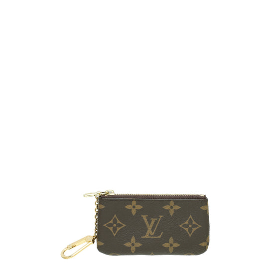 Louis Vuitton Monogram Eclipse Grey Canvas Bag Charm / Key Holder Louis  Vuitton