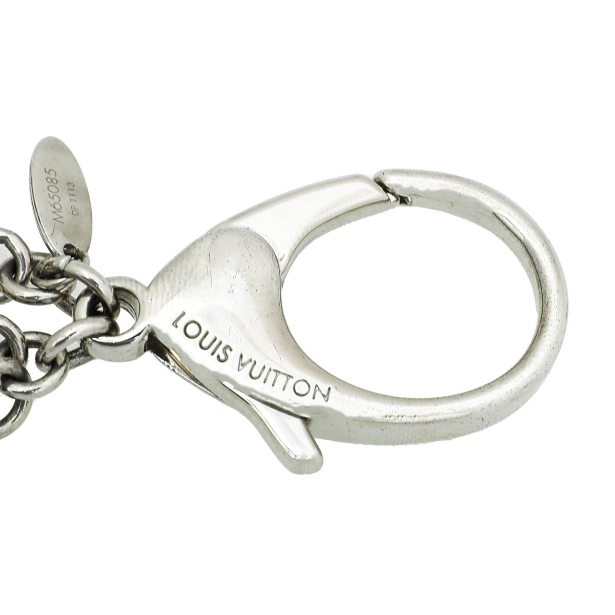 Louis Vuitton White Fleur D'Epi Bag Charm-Louis Vuitton-THE CLOSET