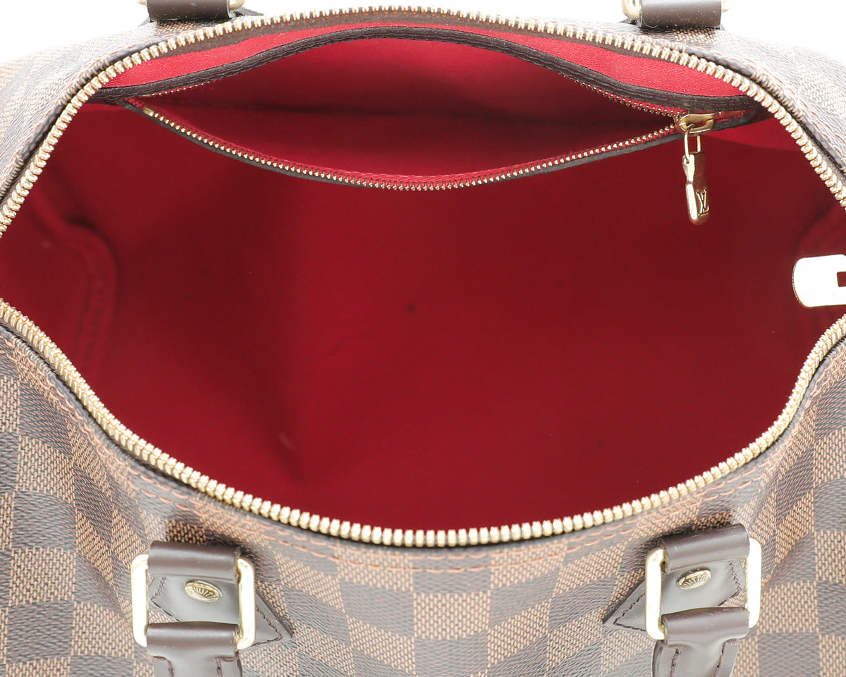 Louis Vuitton Ebene Speedy Bandouliere 30 Bag