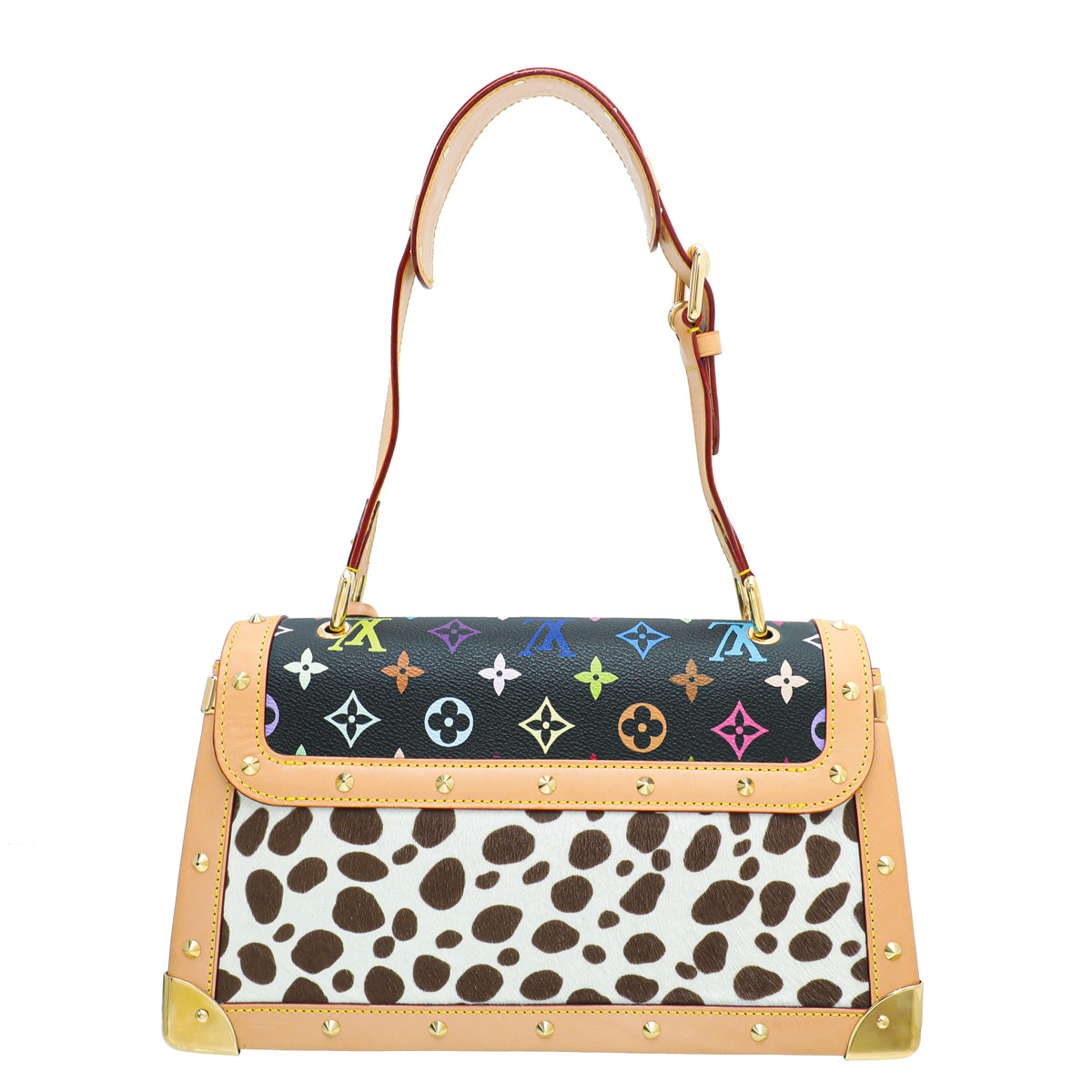 Louis Vuitton Monogram Black Multicolor Dalmatian Sac Rabat Bag-Louis Vuitton-THE CLOSET