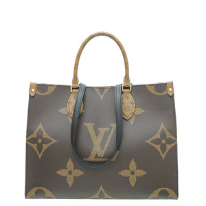Louis Vuitton Monogram Reverse Giant Onthego MM Bag