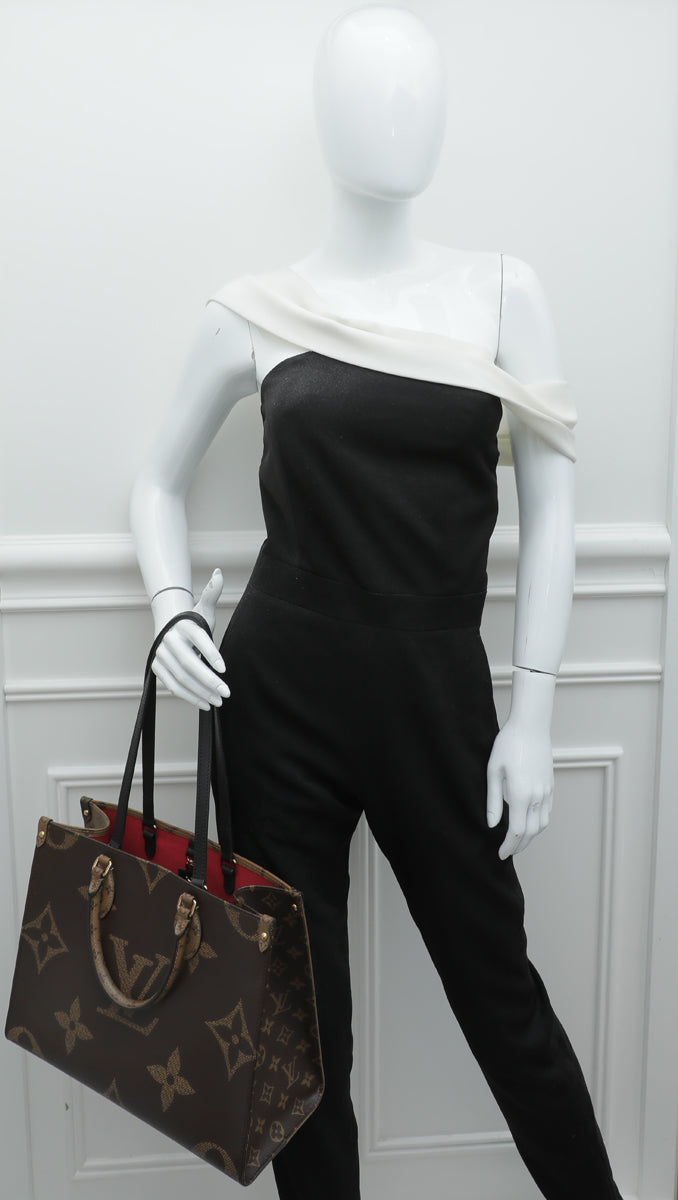Louis Vuitton Giant Reverse Monogram Onthego Handbag