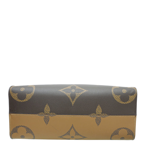 Louis Vuitton Monogram Reverse Giant OntheGo MM - Brown Totes, Handbags -  LOU811856