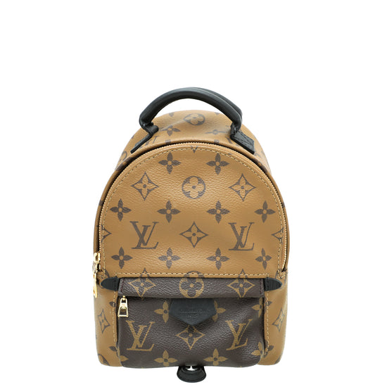 Louis Vuitton Monogram Reverse Palm Spring Mini Backpack Bag – The