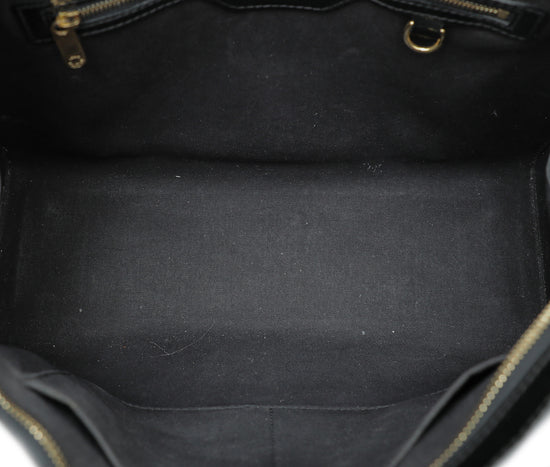 Louis Vuitton Noir Monogram Vernis Brea MM Bag