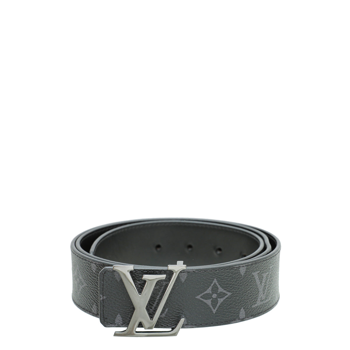 Louis Vuitton Graphite LV Initiales Reversible 40m Belt-Louis Vuitton-THE CLOSET