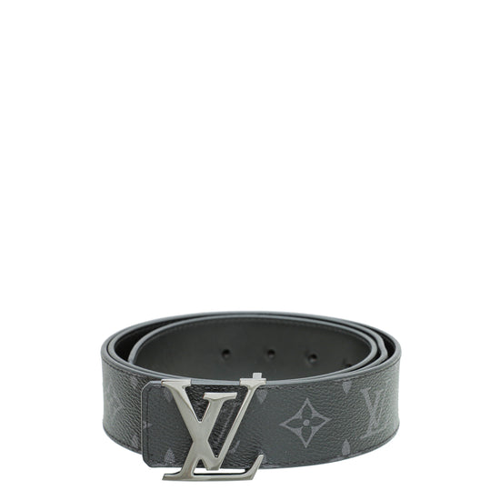 Louis Vuitton Graphite LV Initiales Reversible 40m Belt