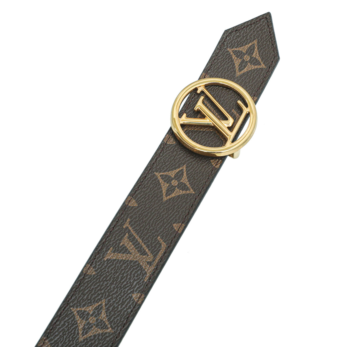 Louis Vuitton LV Circle 20mm Reversible Belt Monogram in Black