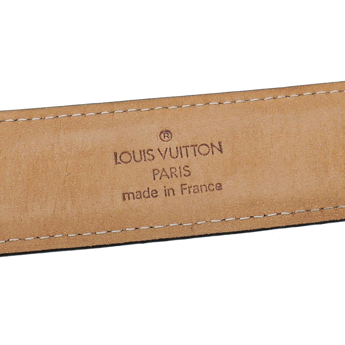 Louis Vuitton Ebene Buckle Belt 40